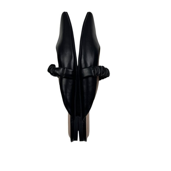 Bandolino Sonny Black Pointed Toe Comfort Flat Mules Women's Size 10 - Picture 5 of 12